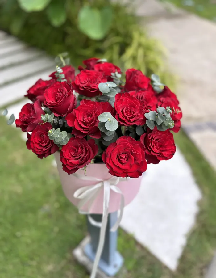 Box of flowers For my beloved