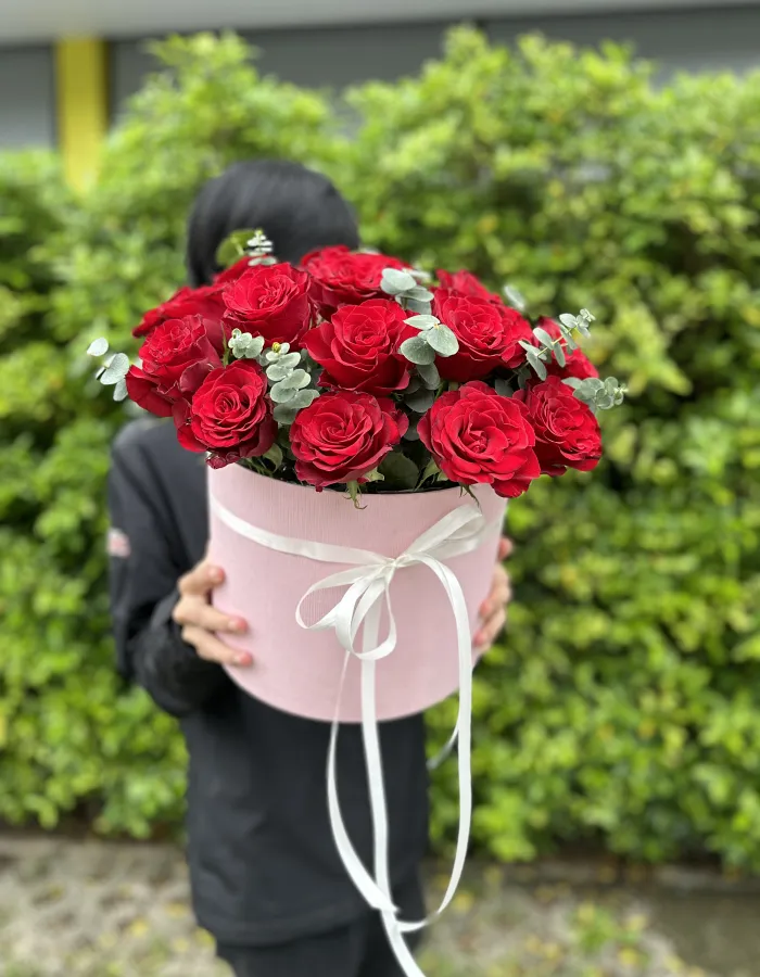 Box of flowers For my beloved