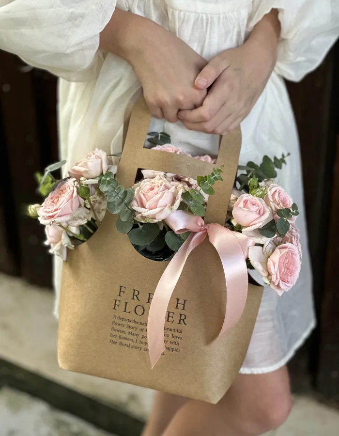 Flower bag "Air Kiss"