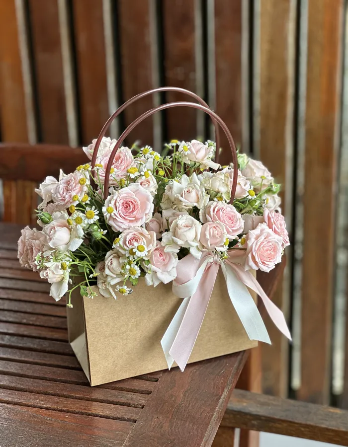 ดอกไม้ในถุงแห่งความขอบคุณ