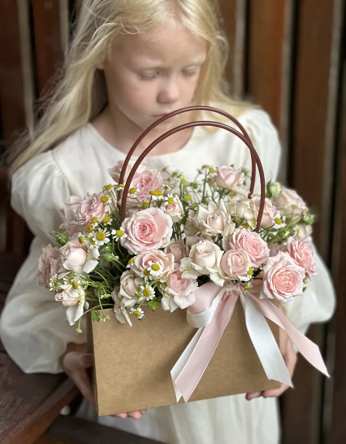 ดอกไม้ในถุงแห่งความขอบคุณ