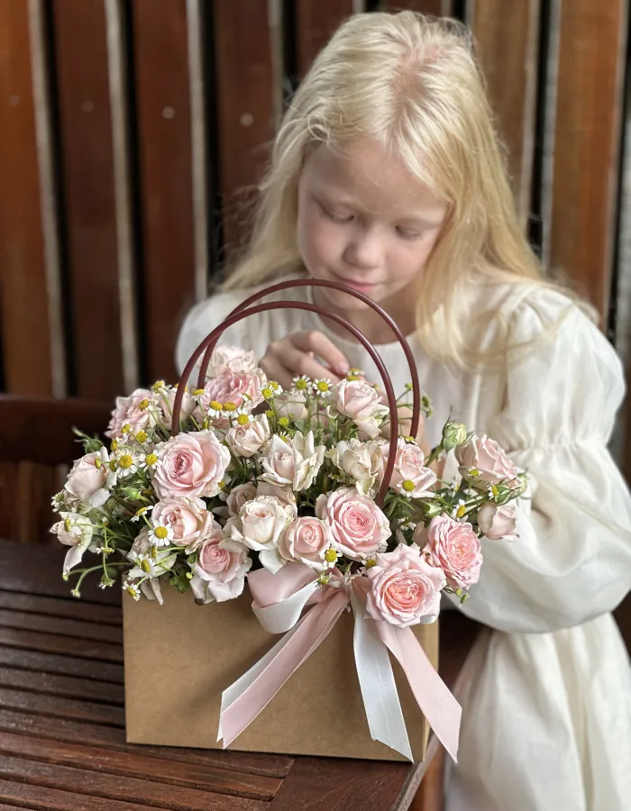 ดอกไม้ในถุงแห่งความขอบคุณ