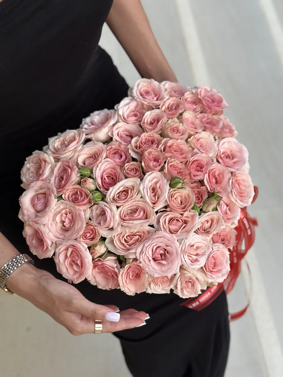 Розовое сердце