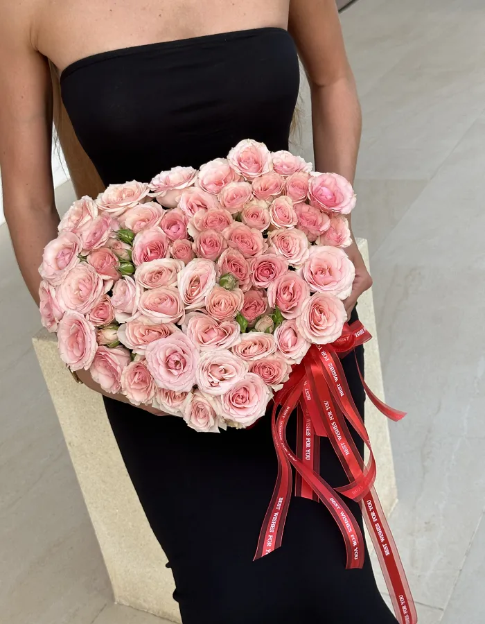 Розовое сердце