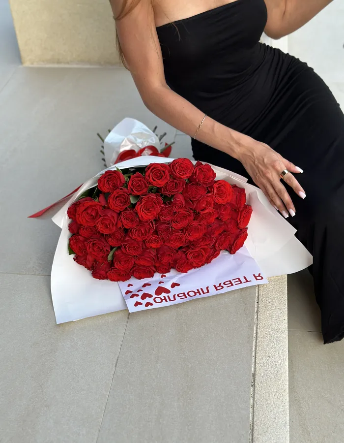 Букет Алая Страсть