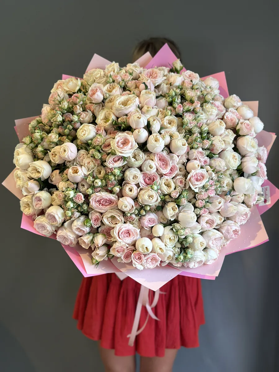 Букет Пудровые мечты