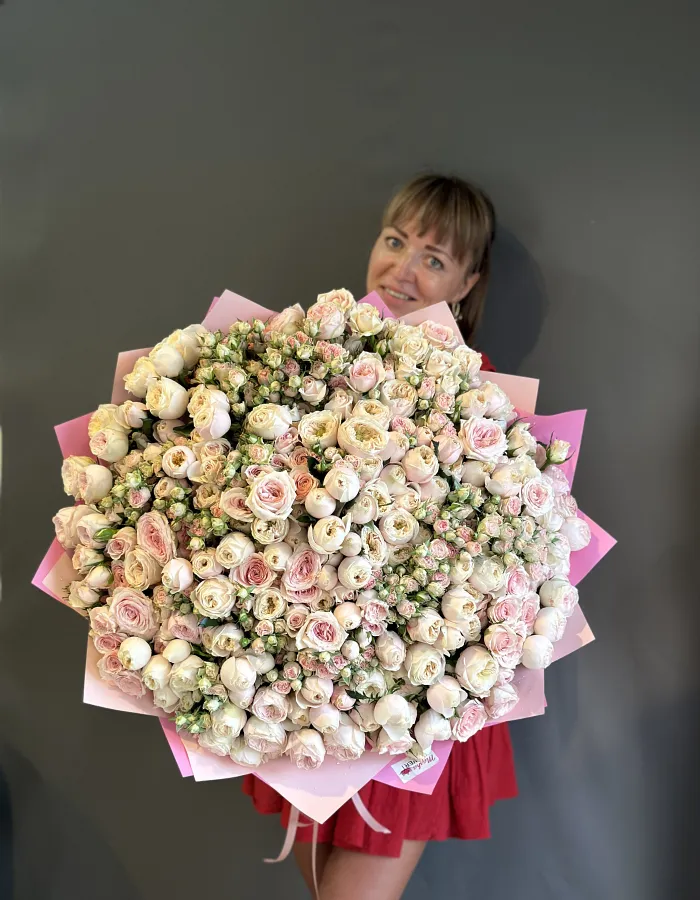 Букет Пудровые мечты