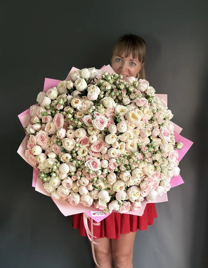 Букет Пудровые мечты