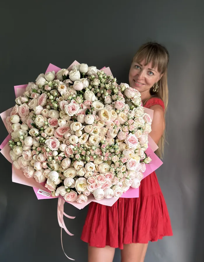 Букет Пудровые мечты